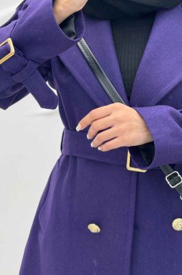 کت فوتر آستر دار چهار دکمه