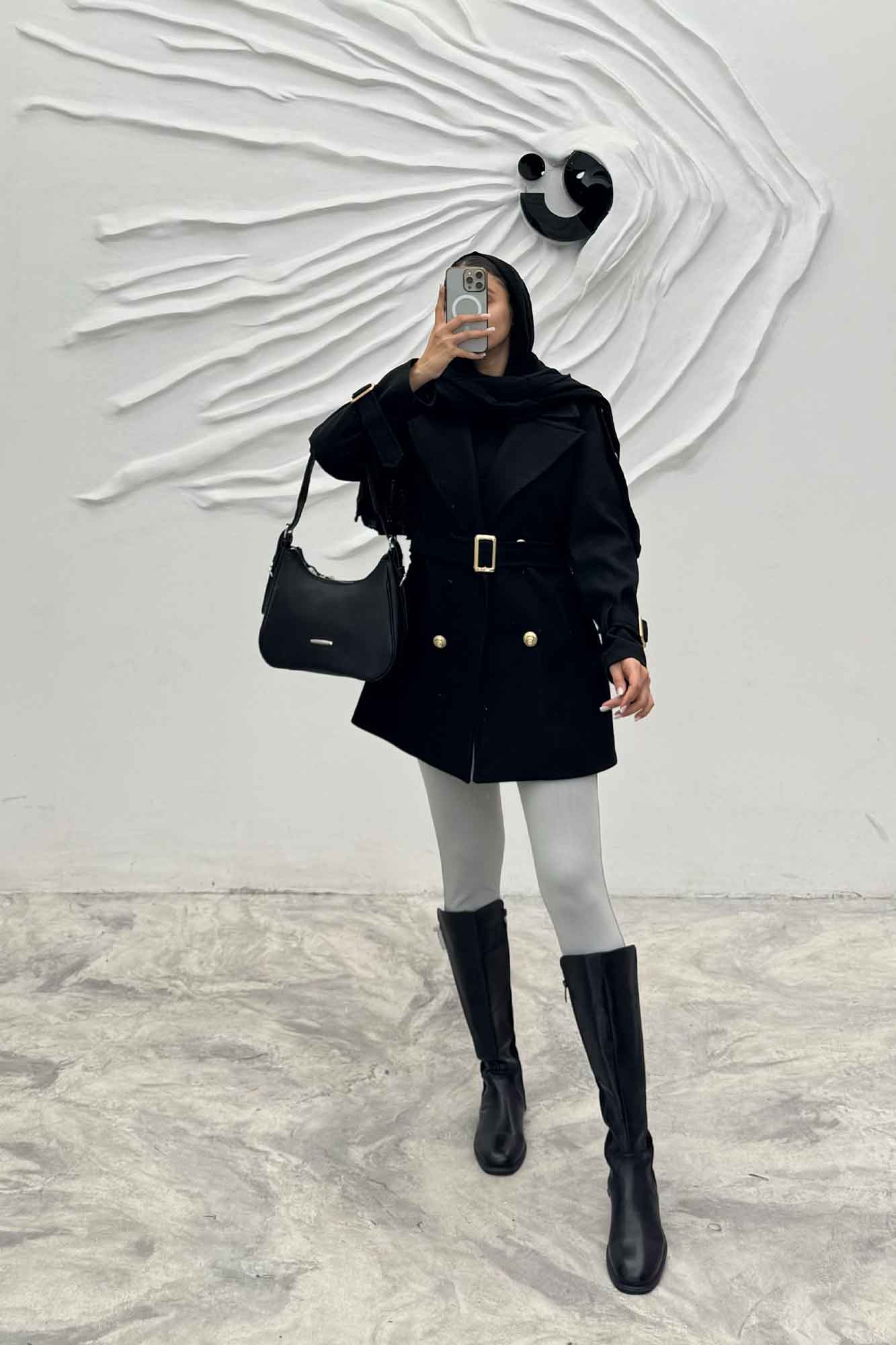 کت فوتر آستر دار چهار دکمه