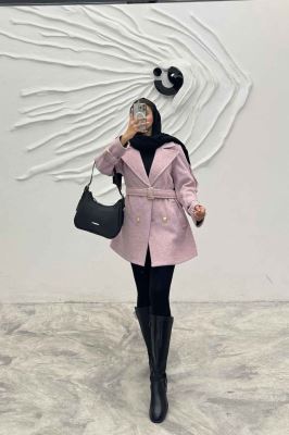 کت فوتر آستر دار چهار دکمه