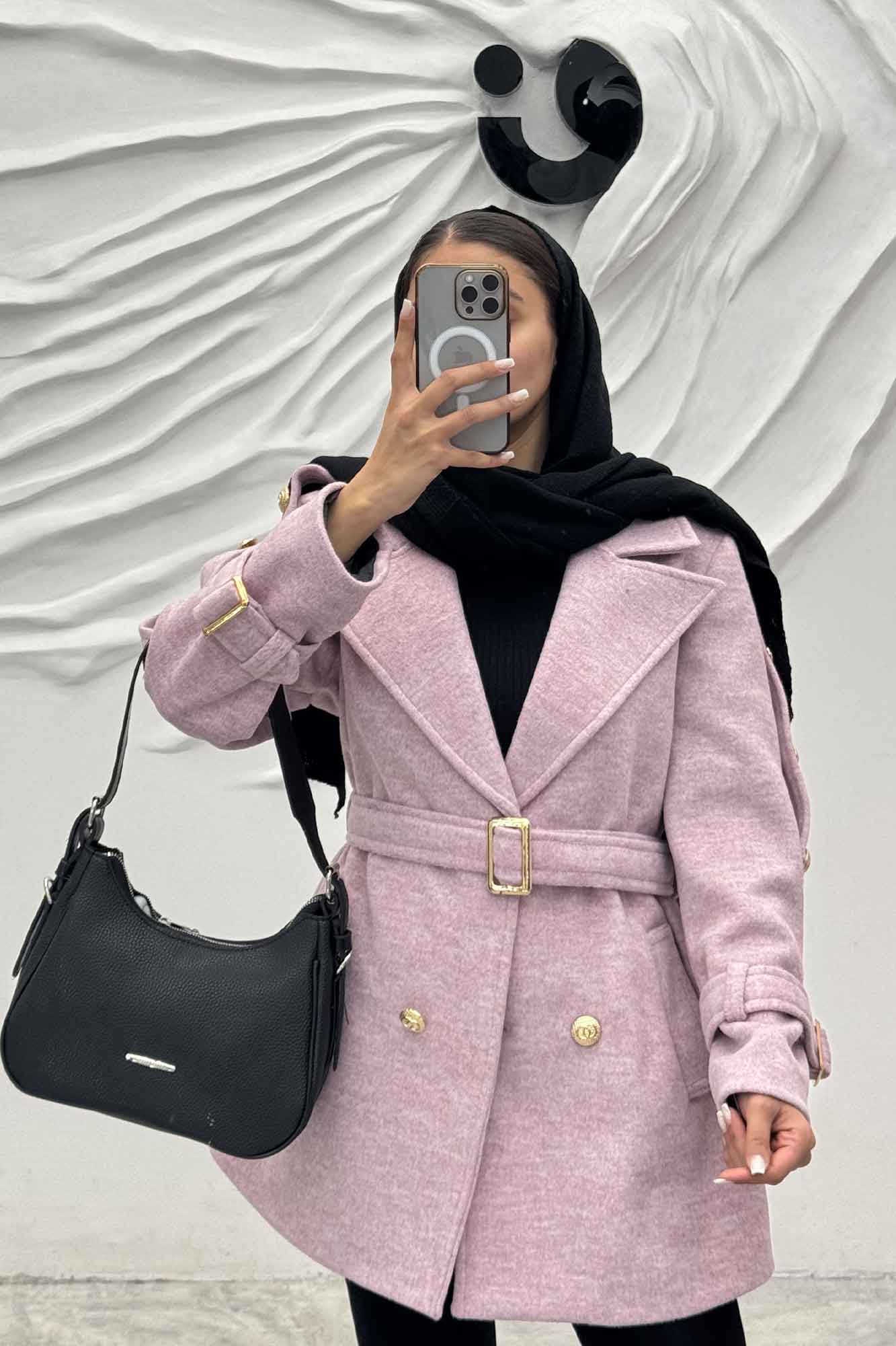 کت فوتر آستر دار چهار دکمه