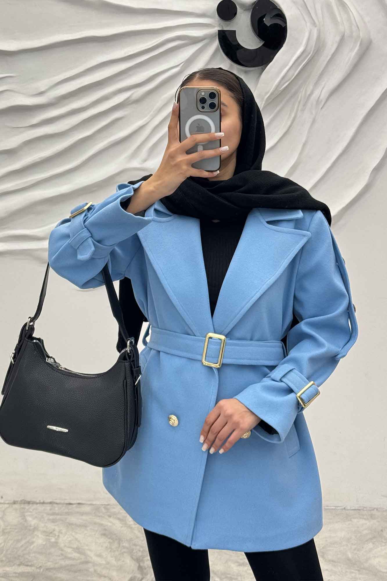 کت فوتر آستر دار چهار دکمه