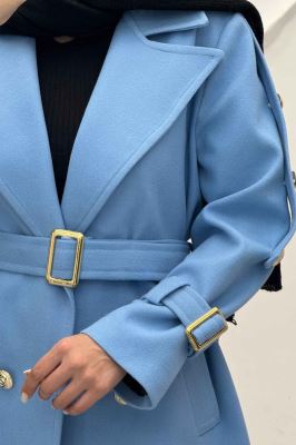 کت فوتر آستر دار چهار دکمه