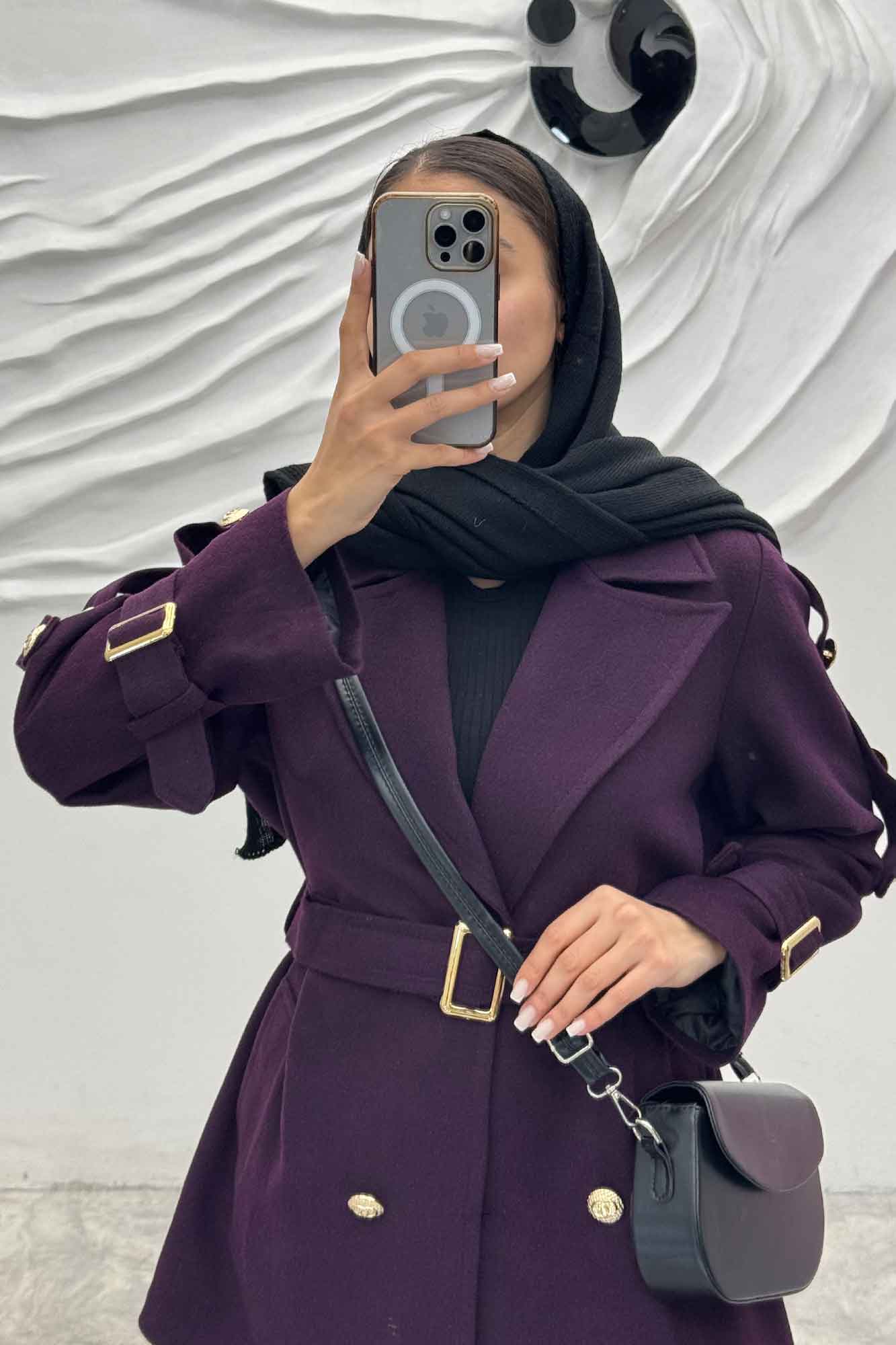 کت فوتر آستر دار چهار دکمه