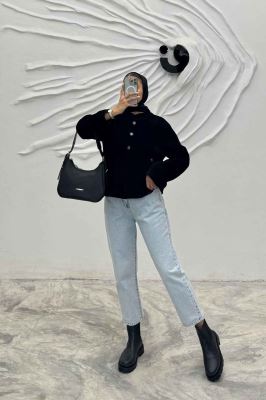 کت لمزور بیسکویتی یقه سه سانت آلیس