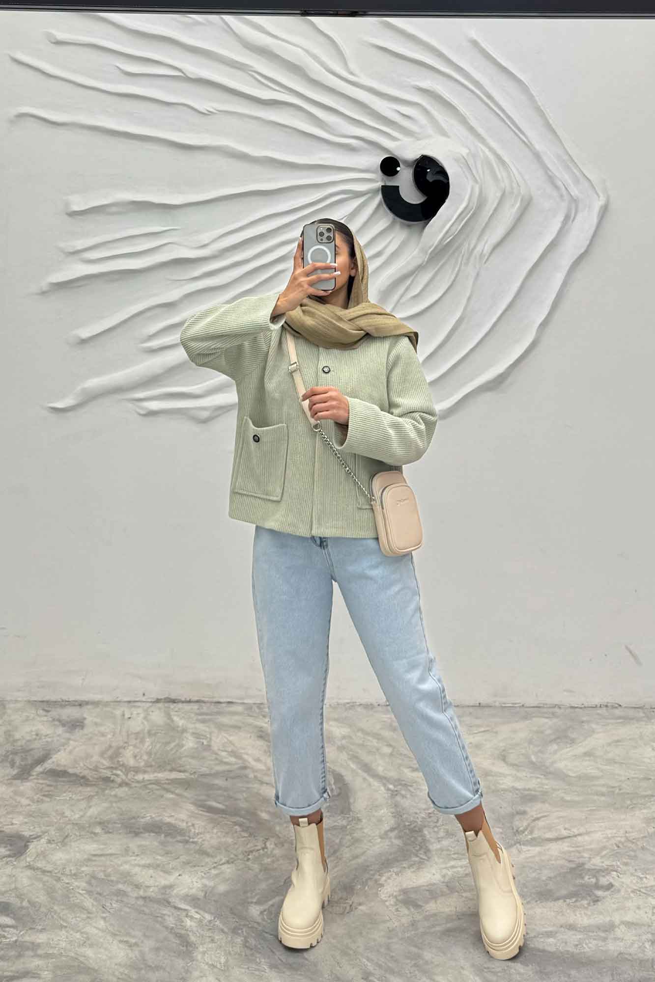 کت لمزور بیسکویتی یقه سه سانت آلیس