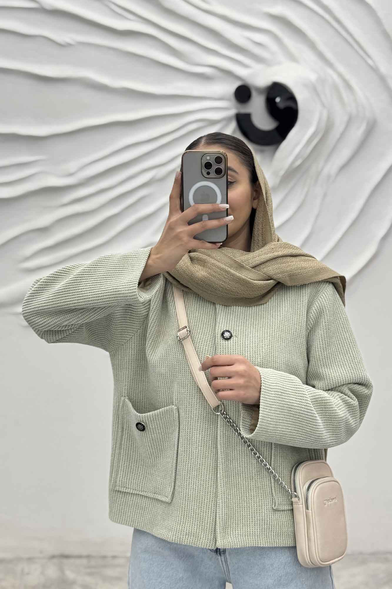 کت لمزور بیسکویتی یقه سه سانت آلیس