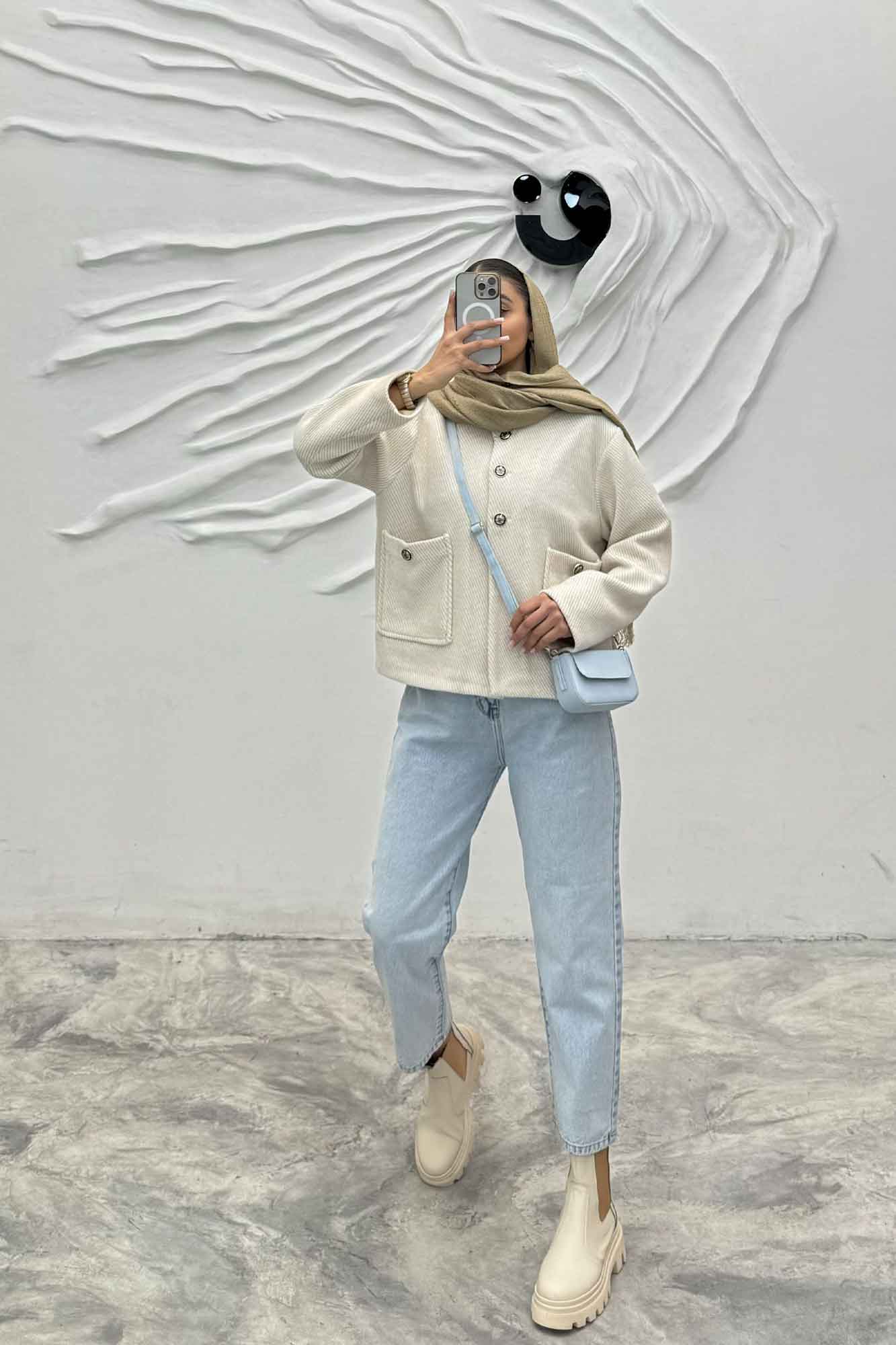 کت لمزور یقه سه سانت سه دکمه ZOYI