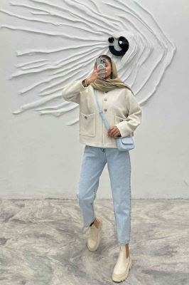 کت لمزور یقه سه سانت سه دکمه ZOYI