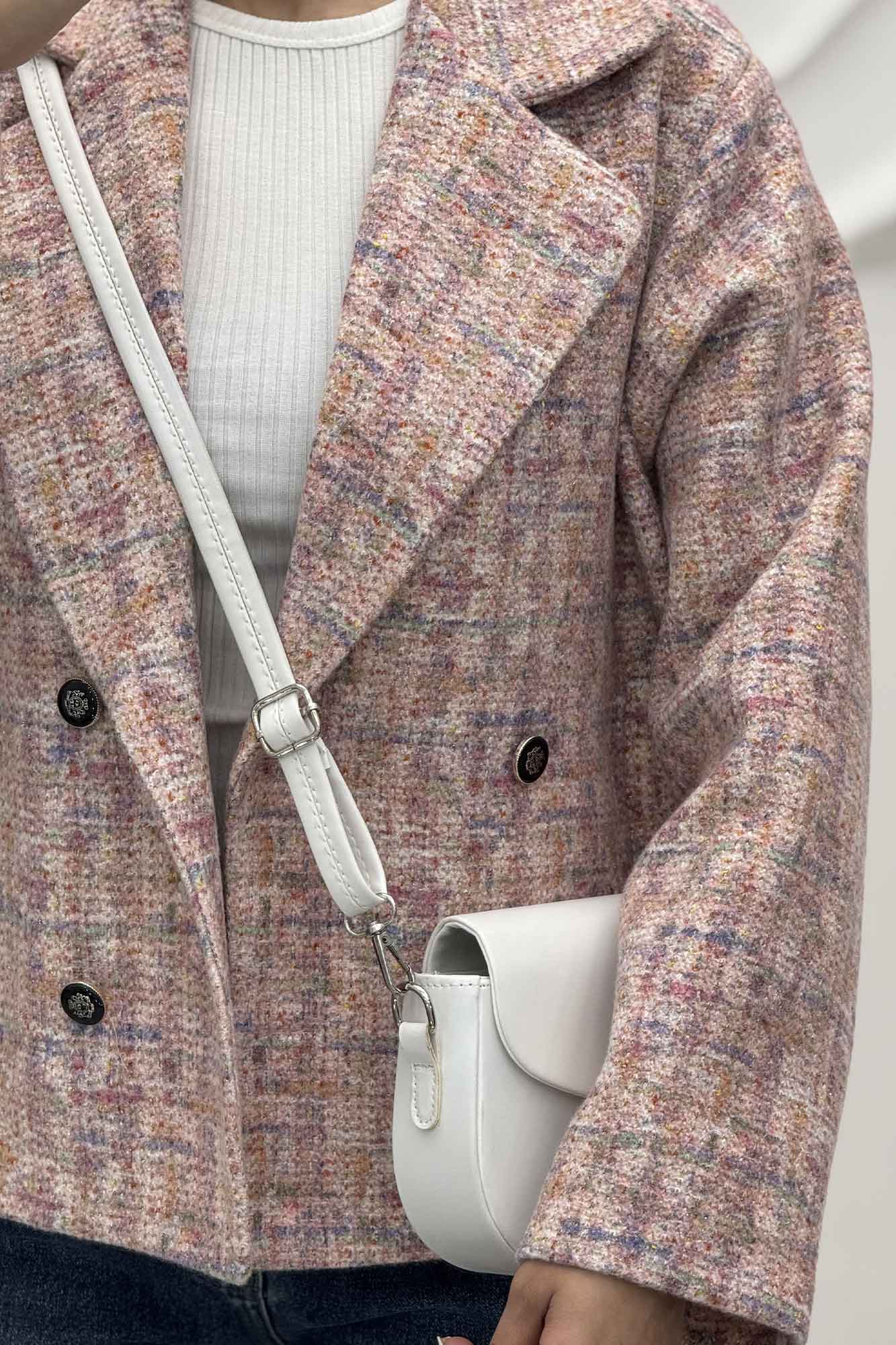 کت چهار دکمه لمزور آبرنگی پری