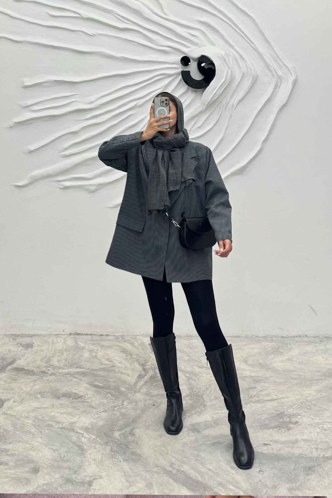 مانتو پاییزه آستردار دیپلمات دو دکمه