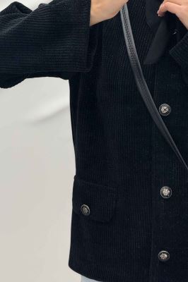 کت لمزور بیسکویتی آستردار یقه گرد مرسا