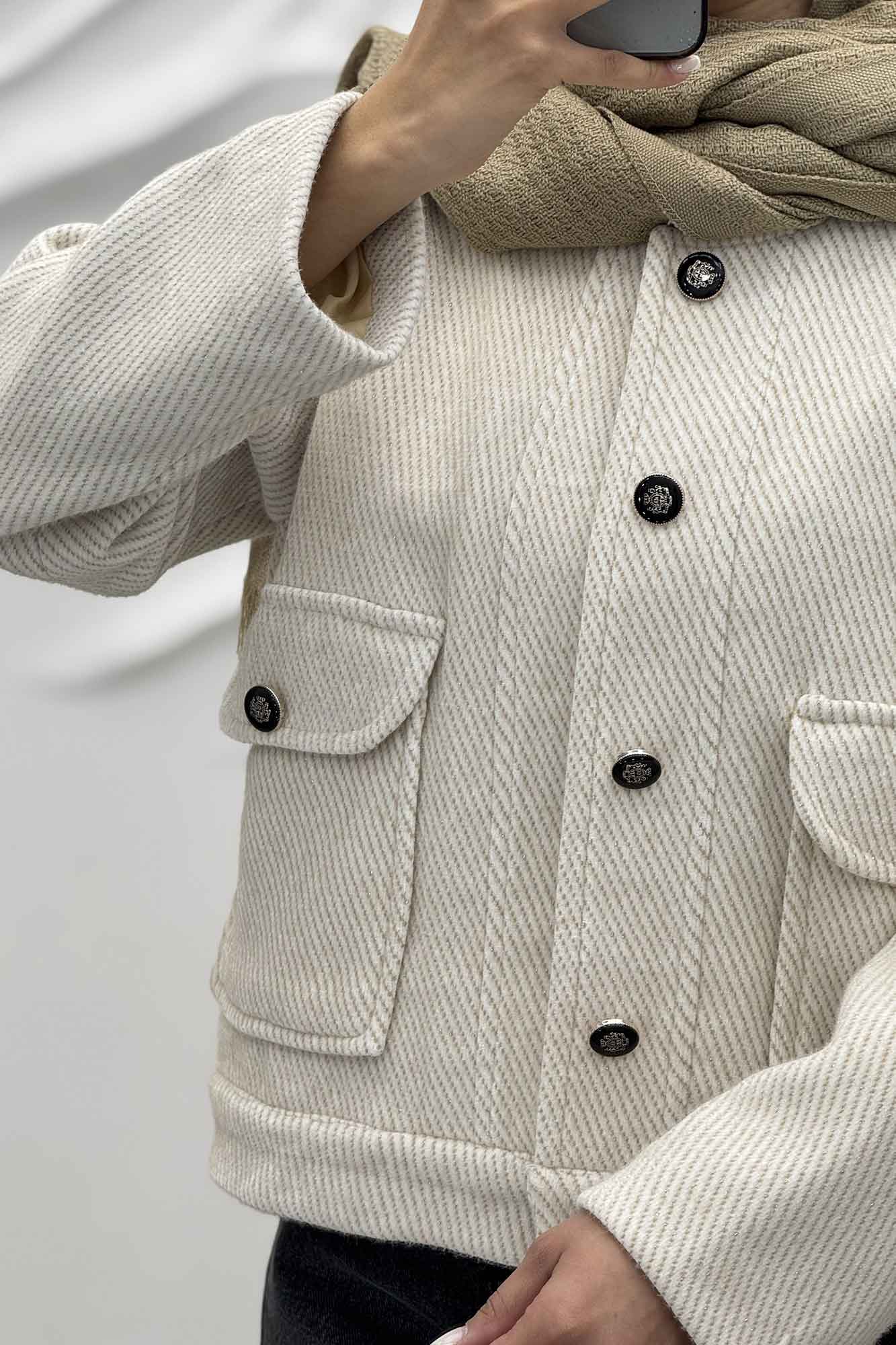 کت لمزور آستردار دو جیب پاکتی DEZIRE