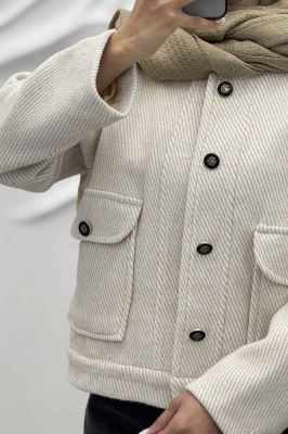 کت لمزور آستردار دو جیب پاکتی DEZIRE