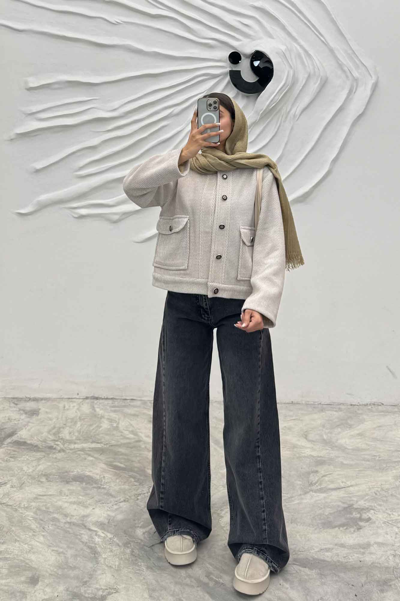 کت لمزور آستردار دو جیب پاکتی DEZIRE