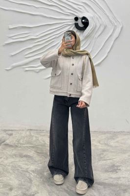 کت لمزور آستردار دو جیب پاکتی DEZIRE