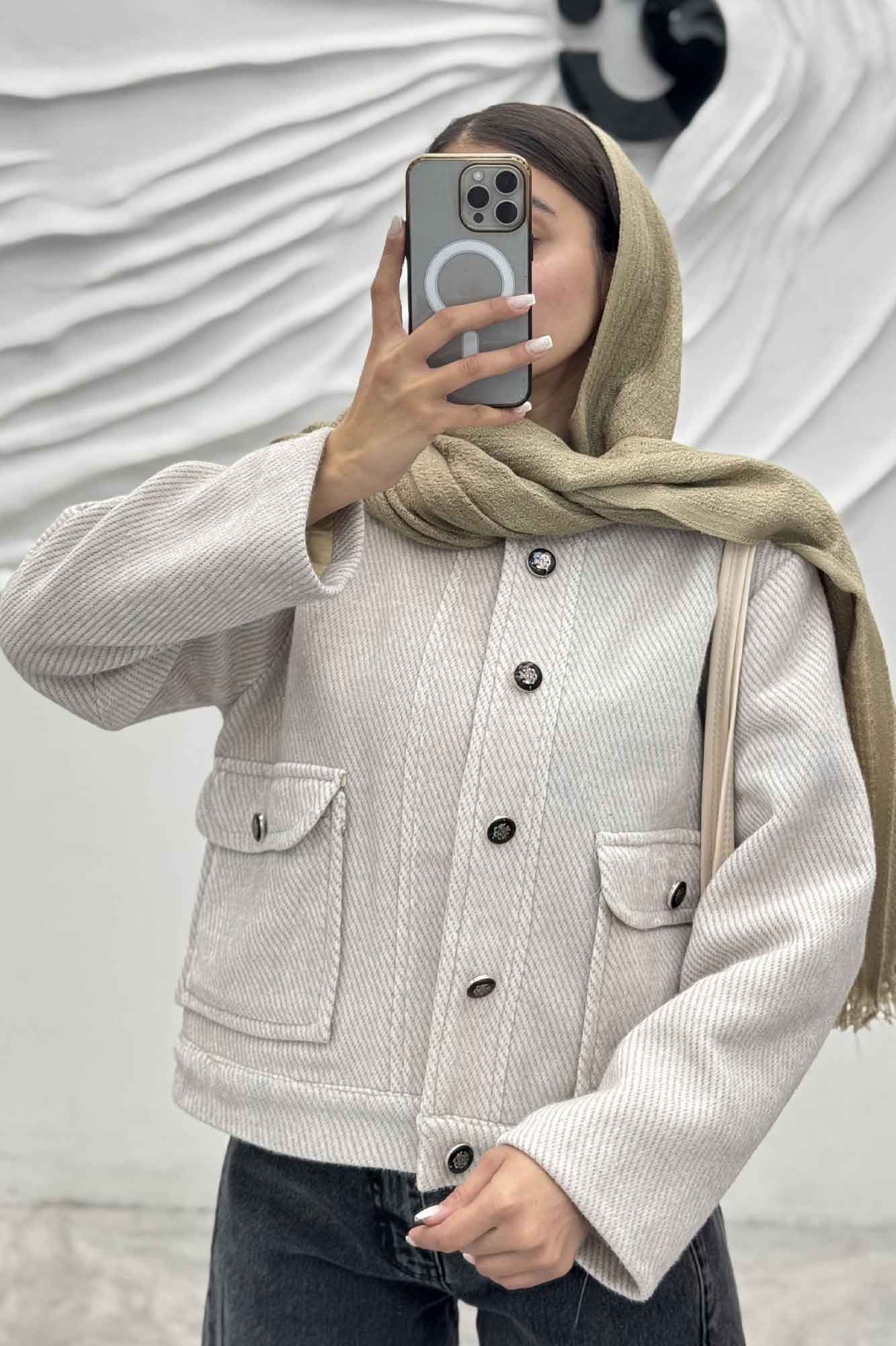 کت لمزور آستردار دو جیب پاکتی DEZIRE