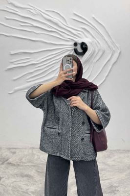 کت آستین سه رب لمزور آستردار 4 دکمه