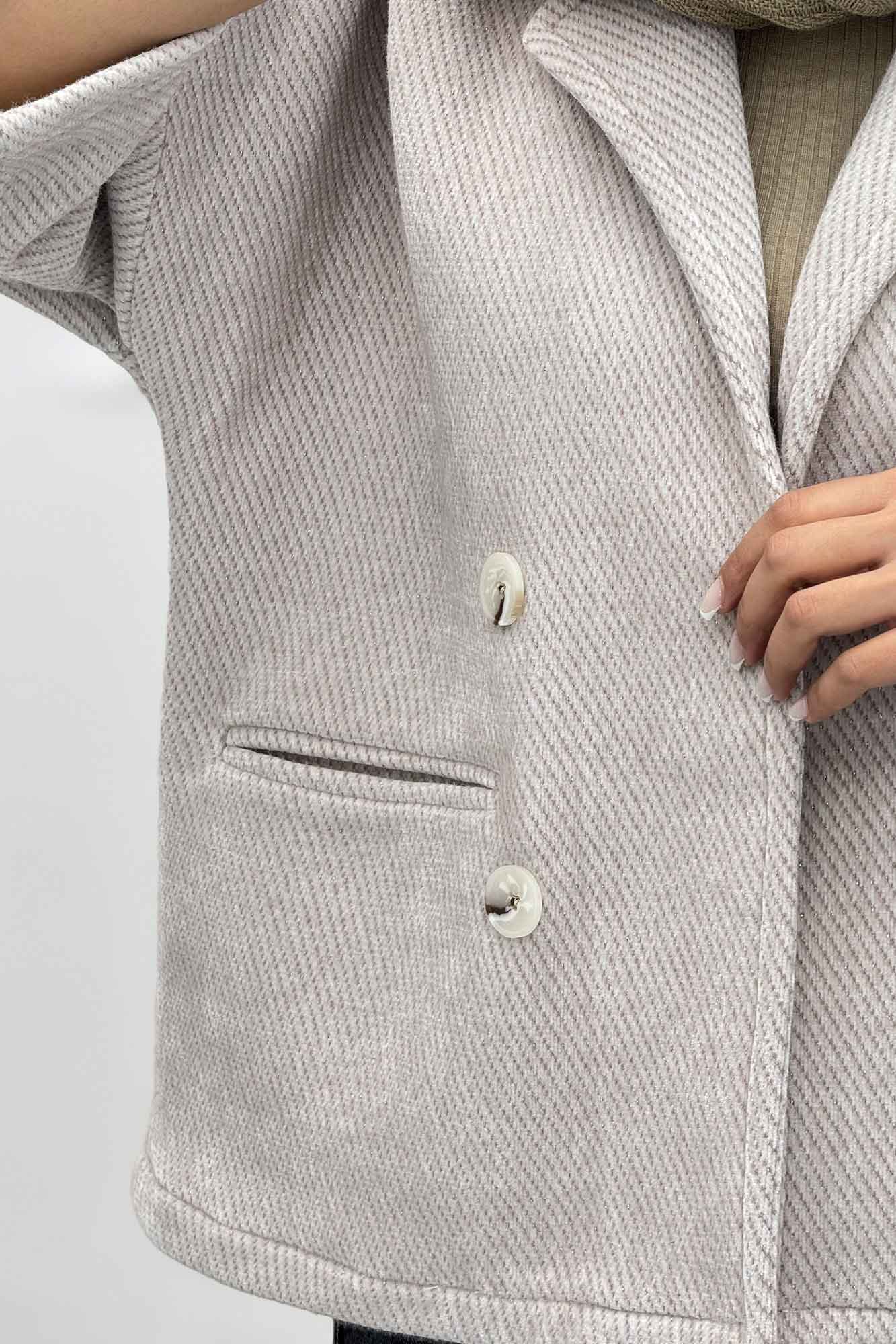 کت آستین سه رب لمزور آستردار 4 دکمه