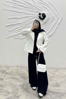 کت چهار دکمه فیتیله زنبوری سانای