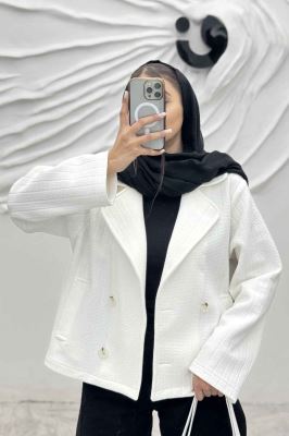 کت چهار دکمه فیتیله زنبوری سانای