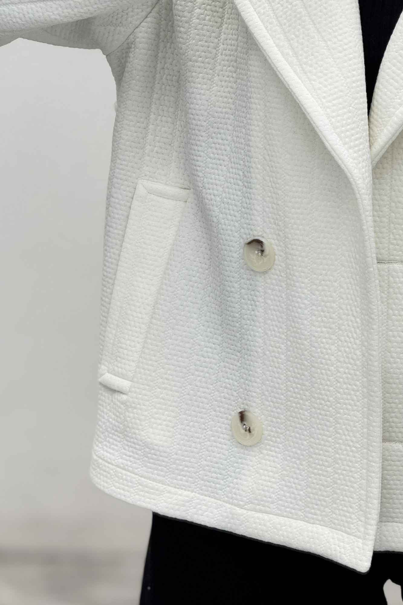 کت چهار دکمه فیتیله زنبوری سانای