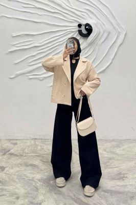 کت چهار دکمه فیتیله زنبوری سانای