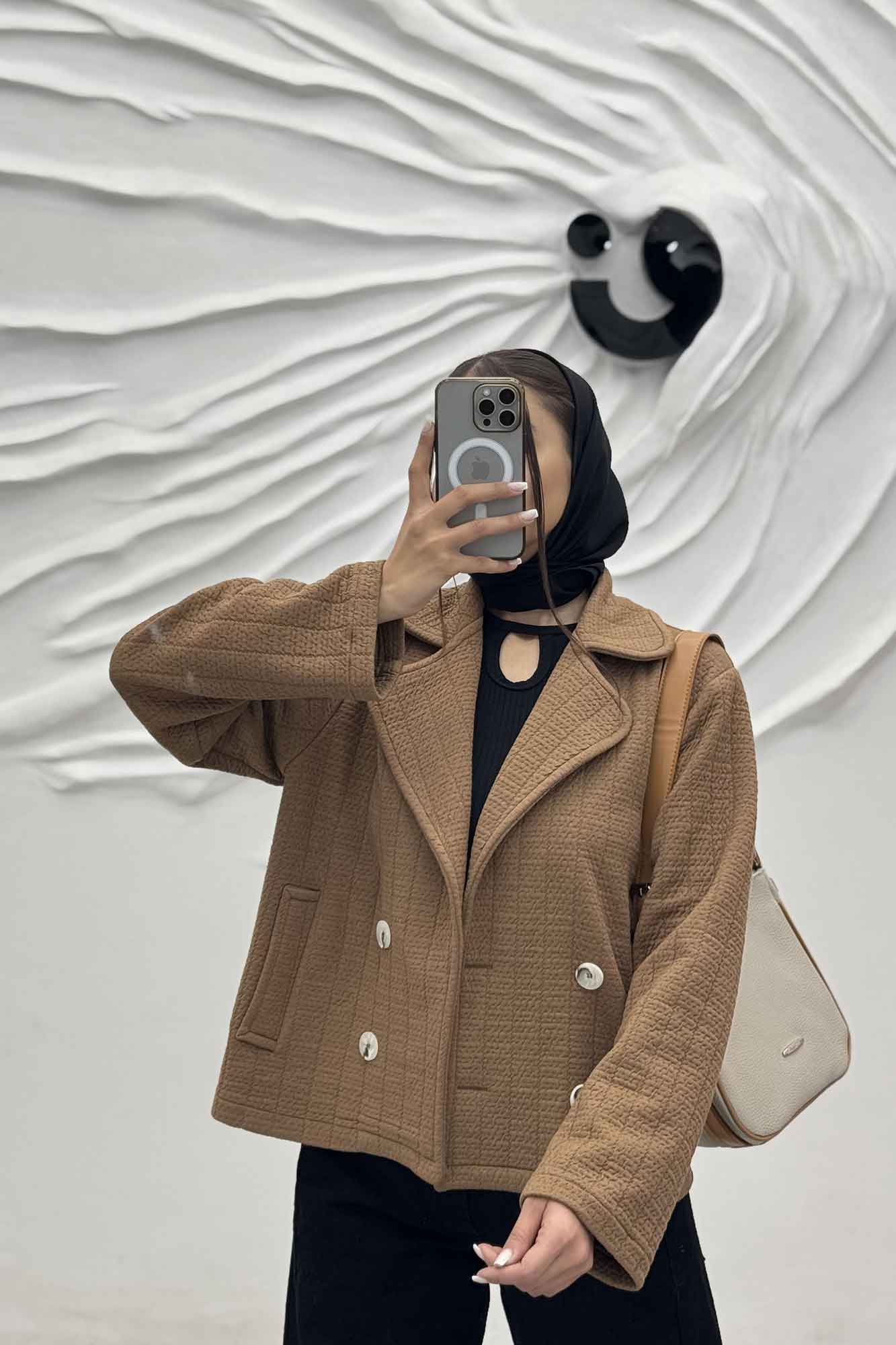 کت چهار دکمه فیتیله زنبوری سانای