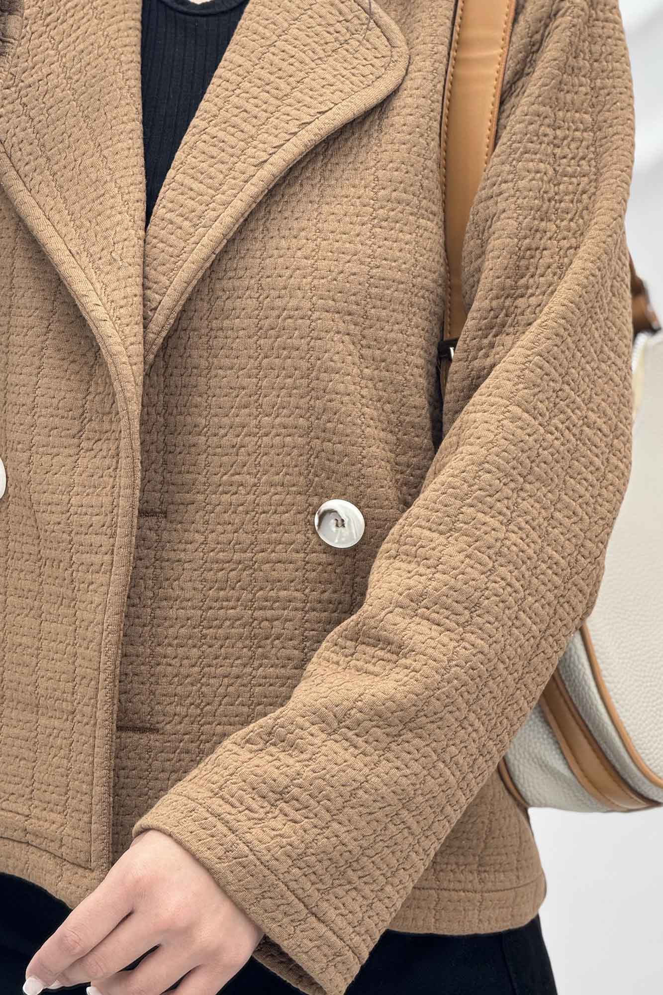 کت چهار دکمه فیتیله زنبوری سانای