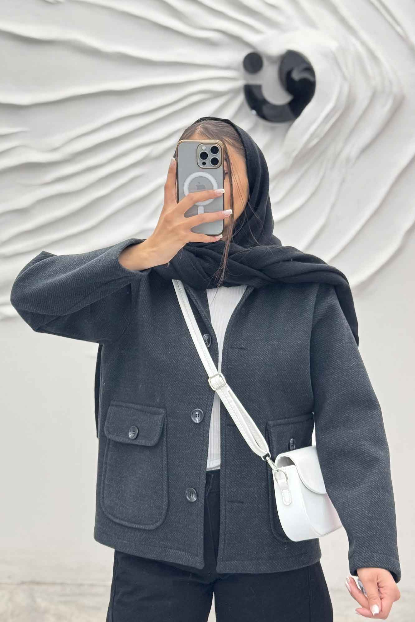 کت دو جیب پاکتی فوتر جناقی BETI