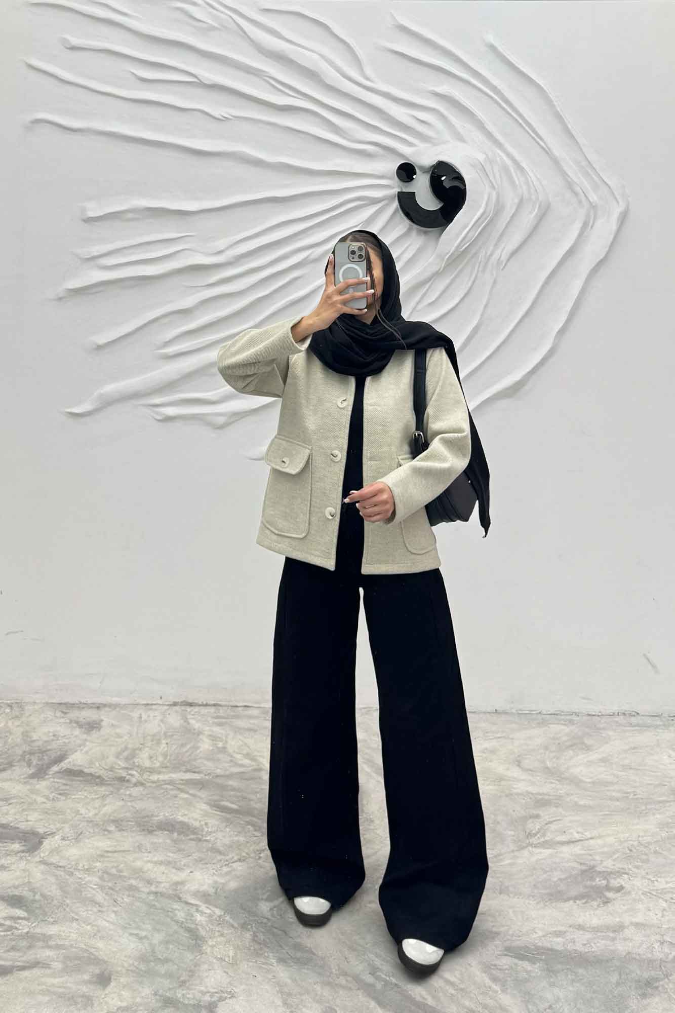 کت دو جیب پاکتی فوتر جناقی BETI