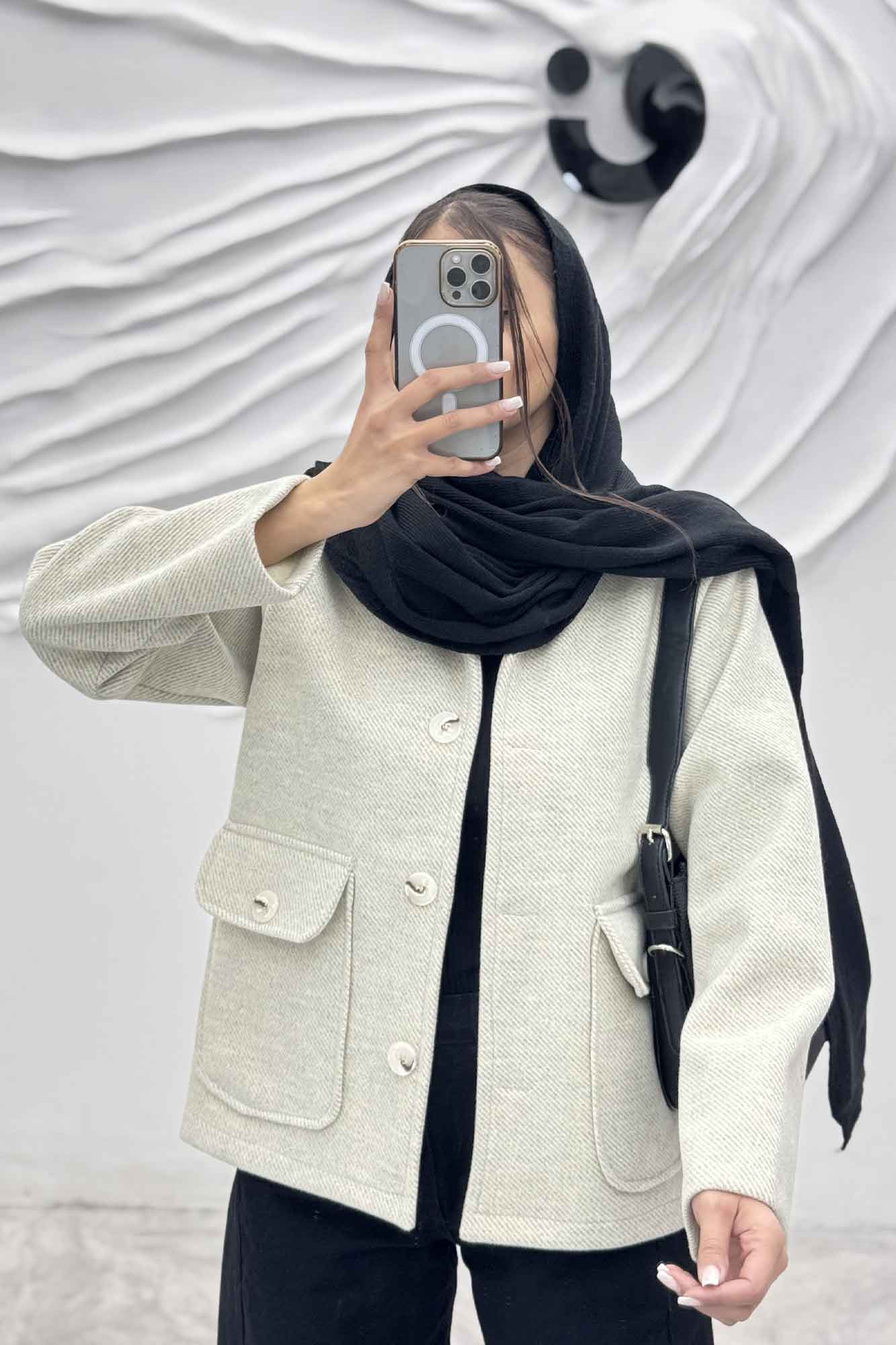 کت دو جیب پاکتی فوتر جناقی BETI