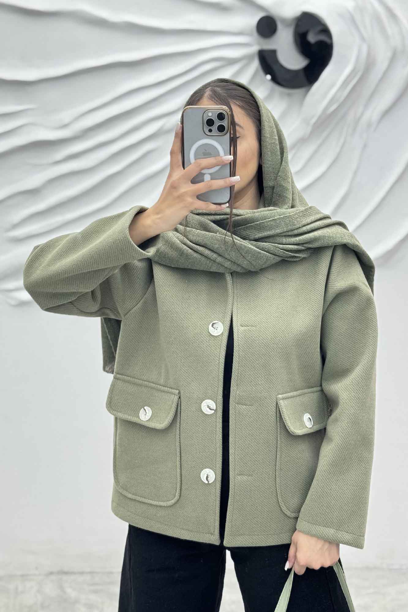 کت دو جیب پاکتی فوتر جناقی BETI