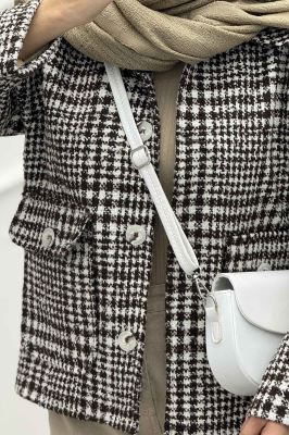 کت پشمی آستردار دو جیب پاکتی R