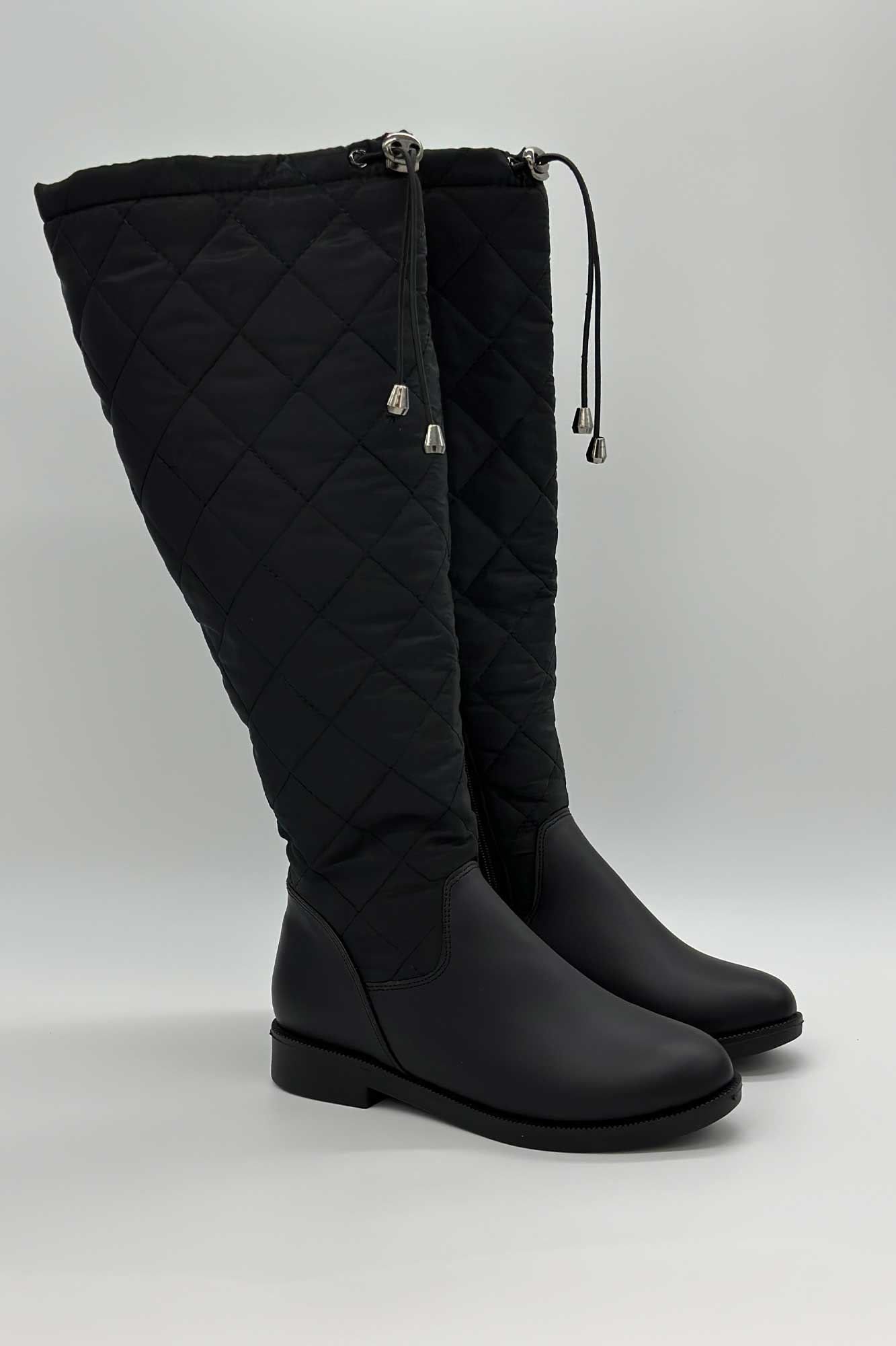 بوت بلند کاپشنی بالا گت دار