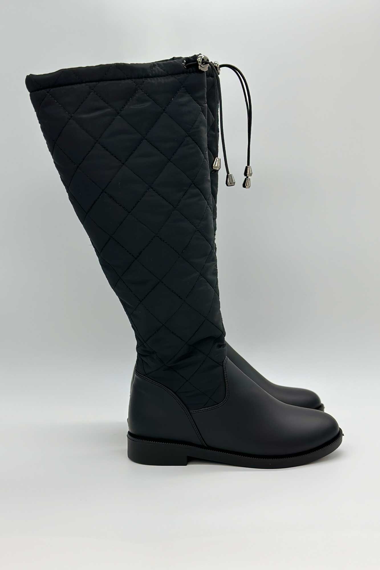 بوت بلند کاپشنی بالا گت دار