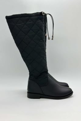 بوت بلند کاپشنی بالا گت دار