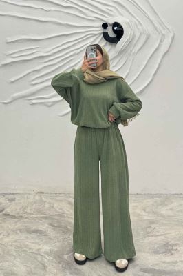 ست بلوز و شلوار مراکشی پایین کش EMMA