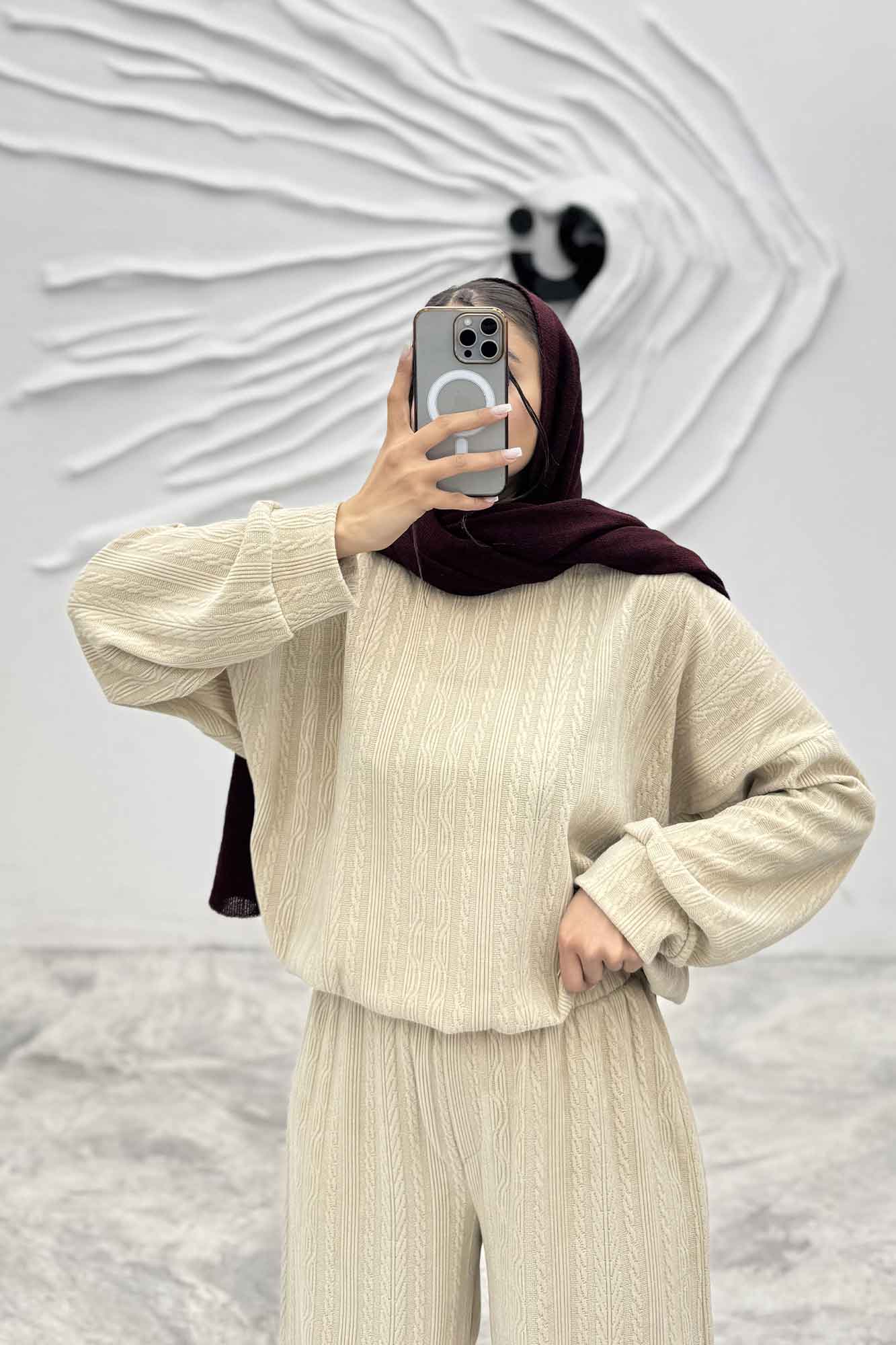 ست بلوز و شلوار مراکشی پایین کش EMMA