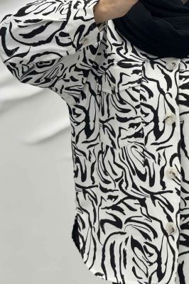 شکت کتان چاپی آستردار جکسون