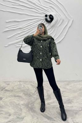 شکت کتان چاپی آستردار جکسون