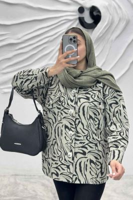 شکت کتان چاپی آستردار جکسون