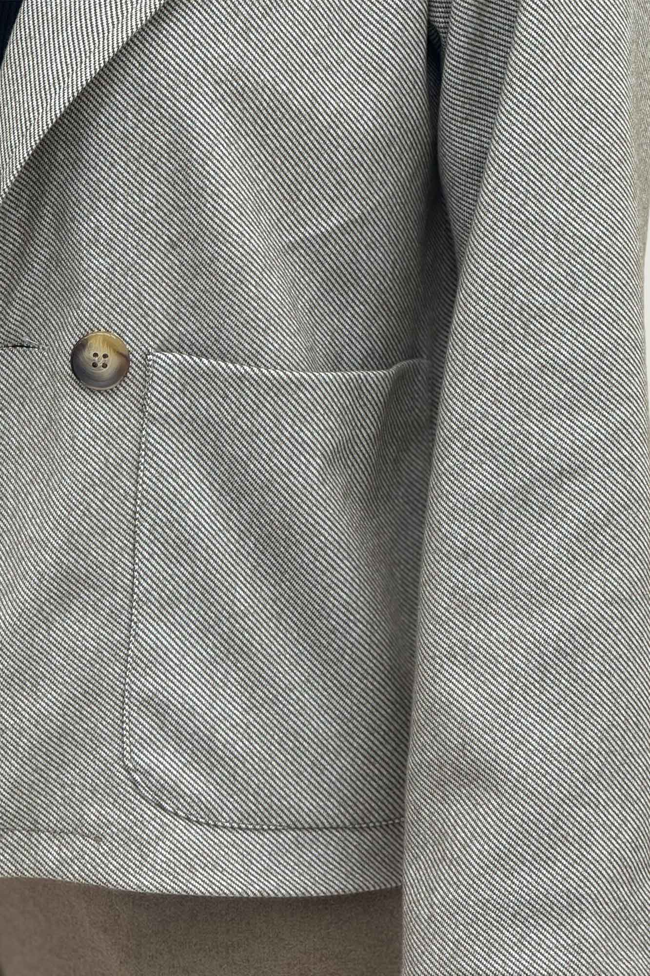 کت فوتر کجراه آستردار سه جیب گونش