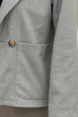 کت فوتر کجراه آستردار سه جیب گونش