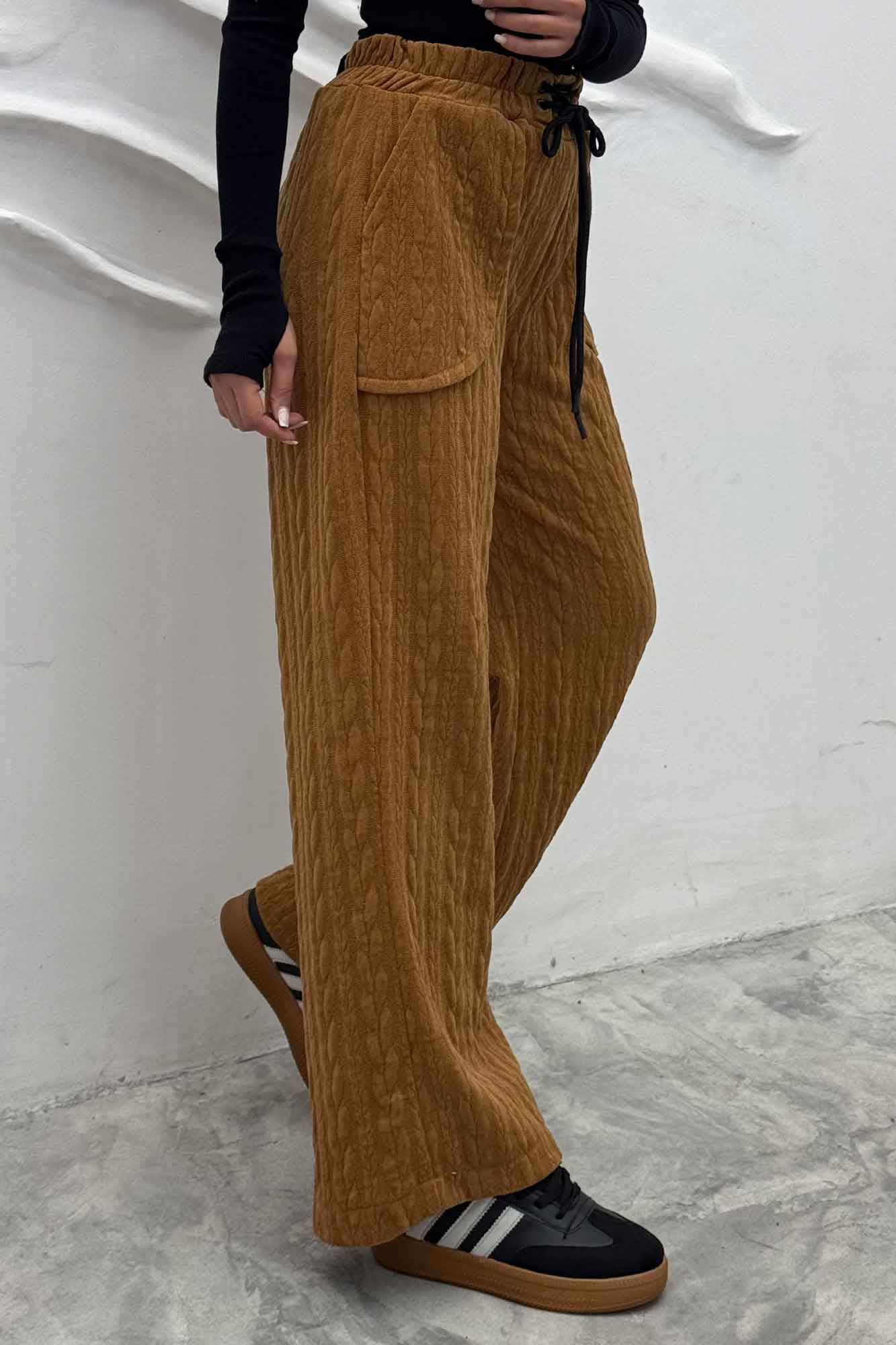 شلوار جیب دار گپ مراکشی بندی