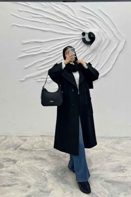 پالتو فوتر بلند دو جیب رو مارال