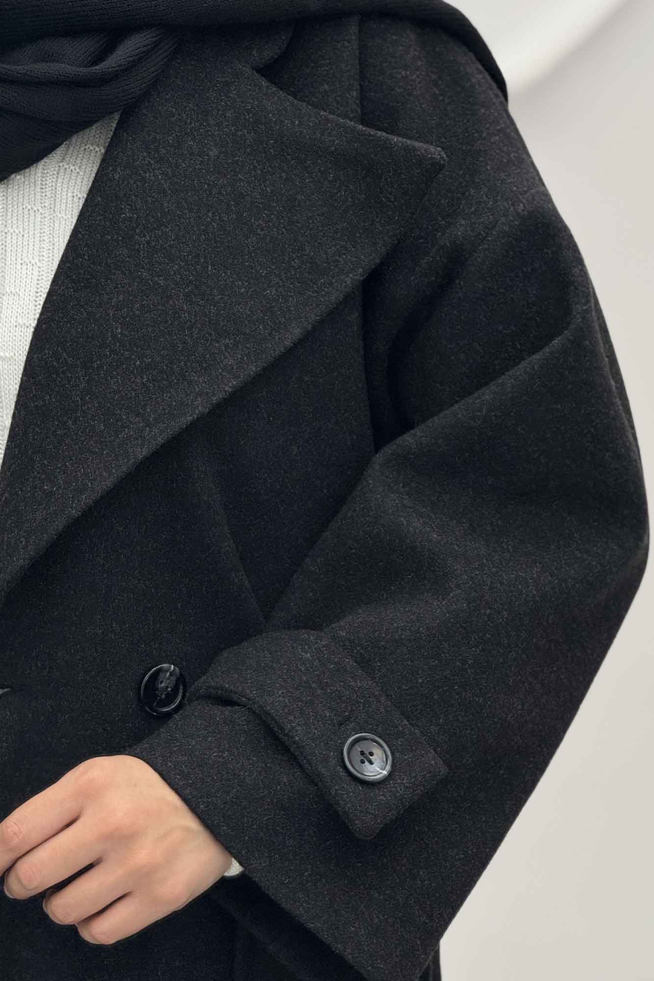 پالتو فوتر بلند دو جیب رو مارال