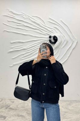 کت دو جیب لمزور بیسکویتی آستردار آیسو