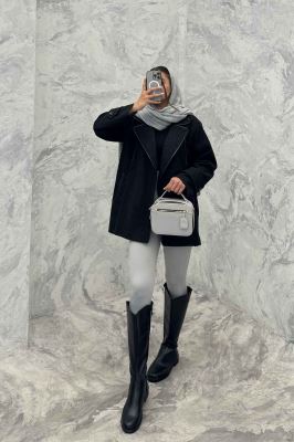 کت فوتر آستردار مغزی دوزی چرم