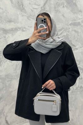 کت فوتر آستردار مغزی دوزی چرم