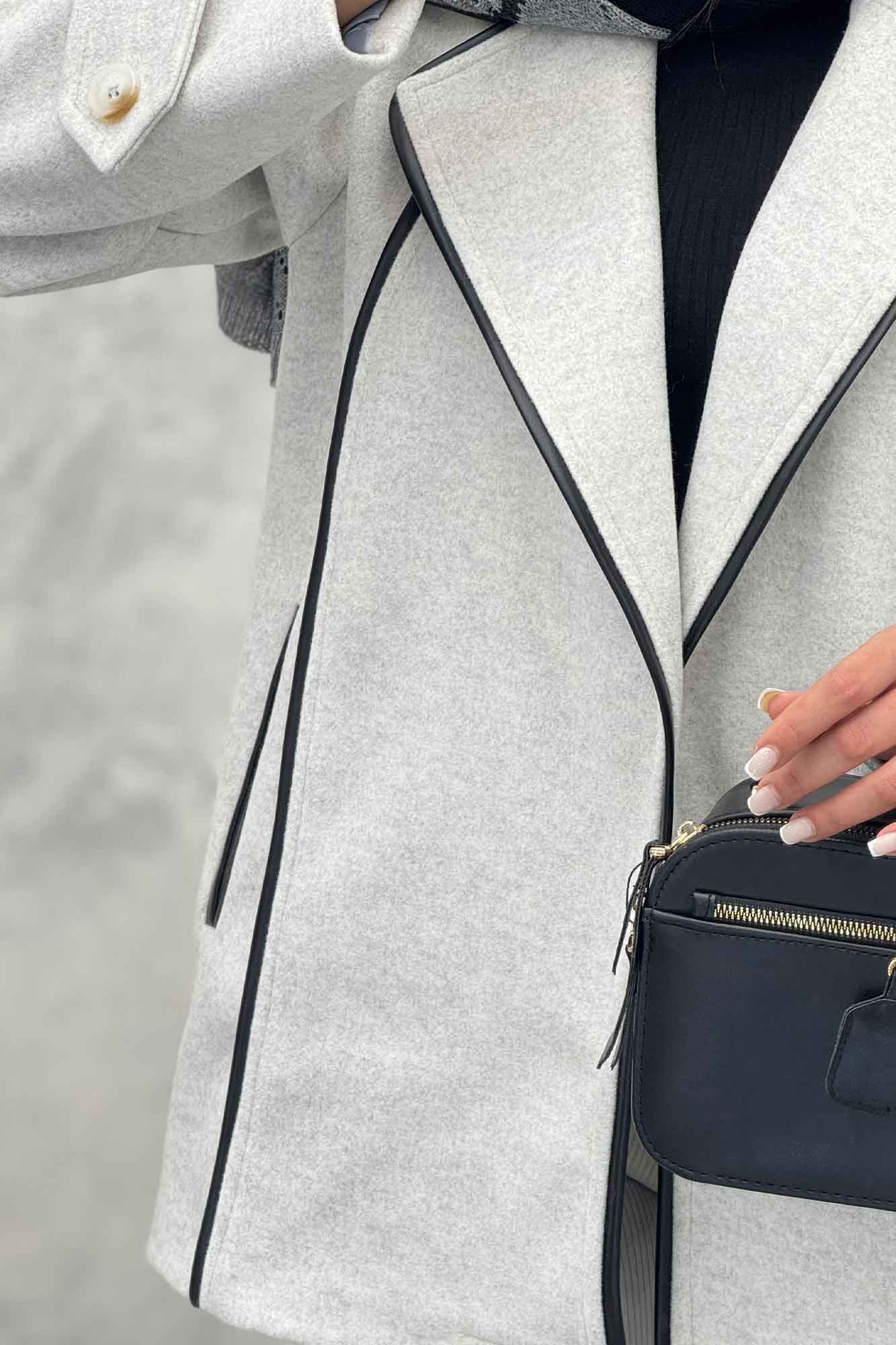 کت فوتر آستردار مغزی دوزی چرم